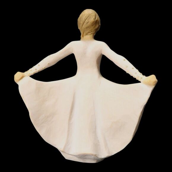 Signed Willow Tree Butterfly sculpted figure by Susan Lordi 6.5” Tall - Picture 4 of 10